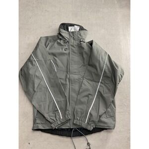 Road Runner RRS Sports Gore Tex Jacket Men's Medium Gray Hooded